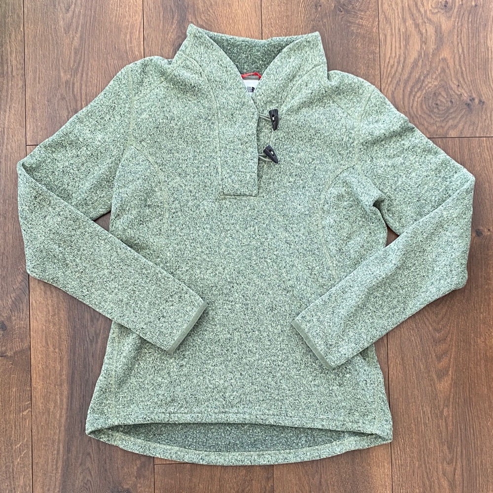 The North Face Women’s Cowl Neck Pullover Sweater Green Size Medium